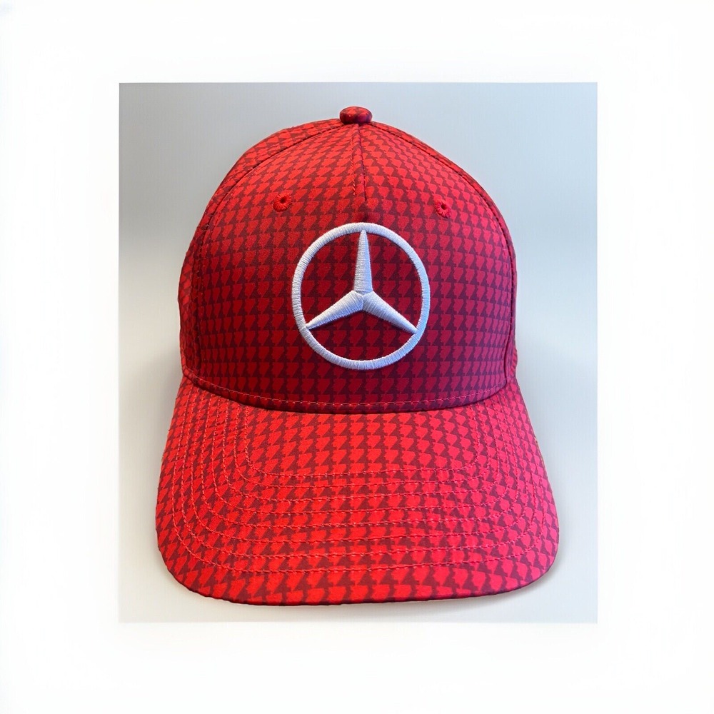 Mercedes AMG Petronas F1‎ Lewis Hamilton Baseball Hat Red NEW